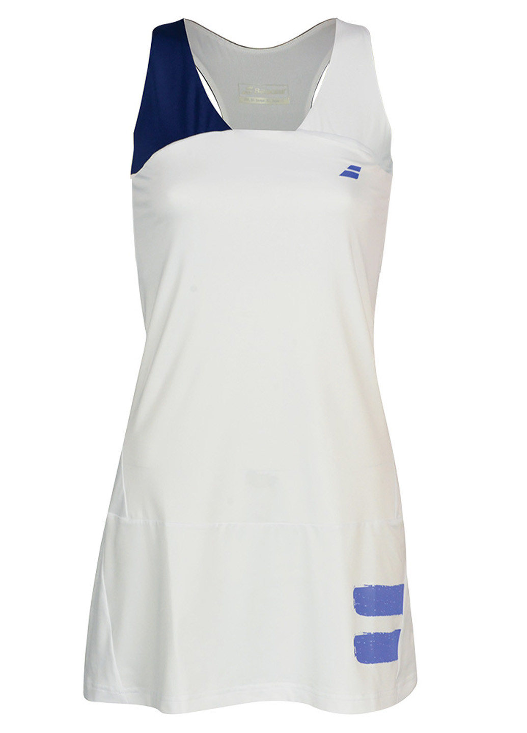 Білий спортивна сукня Babolat з логотипом