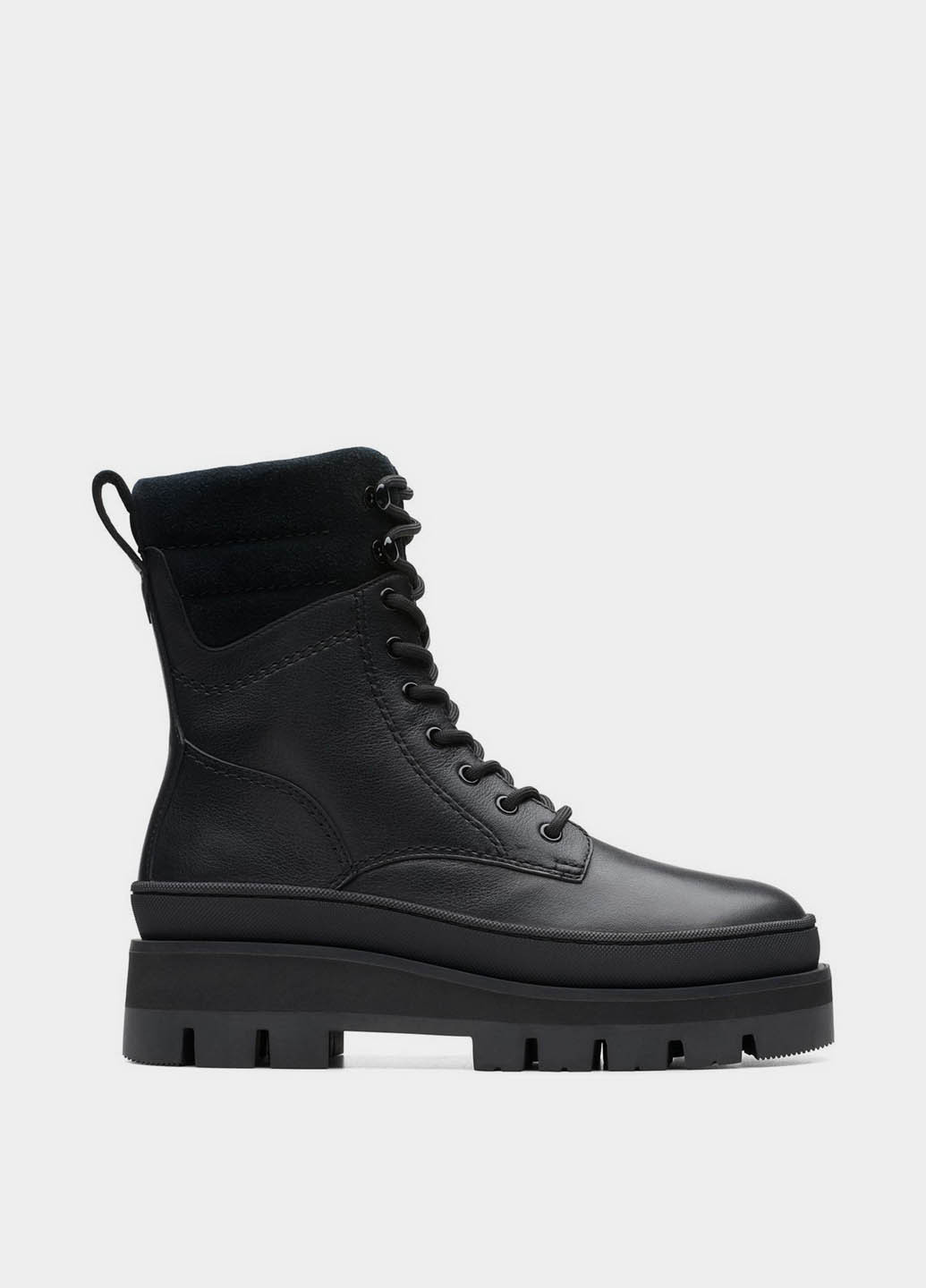 Осенние ботинки берцы Clarks без декора