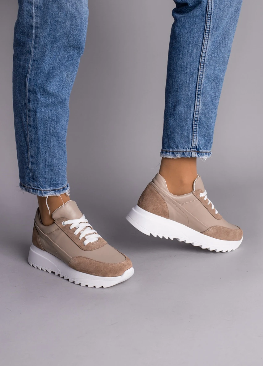 Кроссовки ShoesBand Brand бежевые демисезоны (253915715)