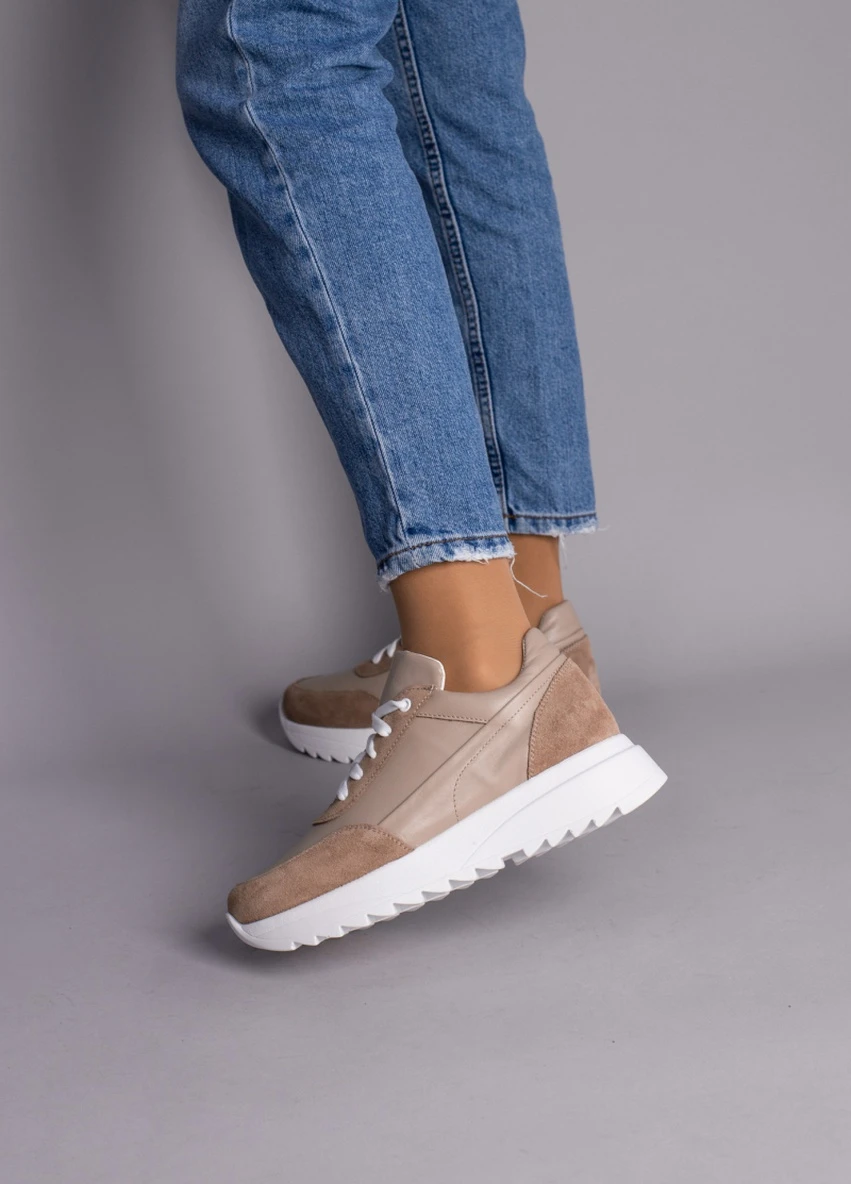 Кроссовки ShoesBand Brand бежевые демисезоны (253915715)