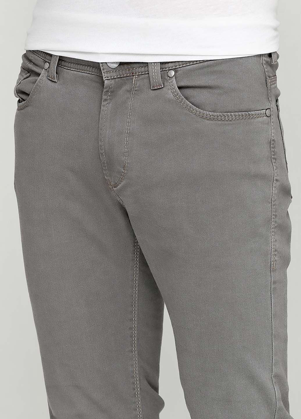 Серые джинсы Pioneer