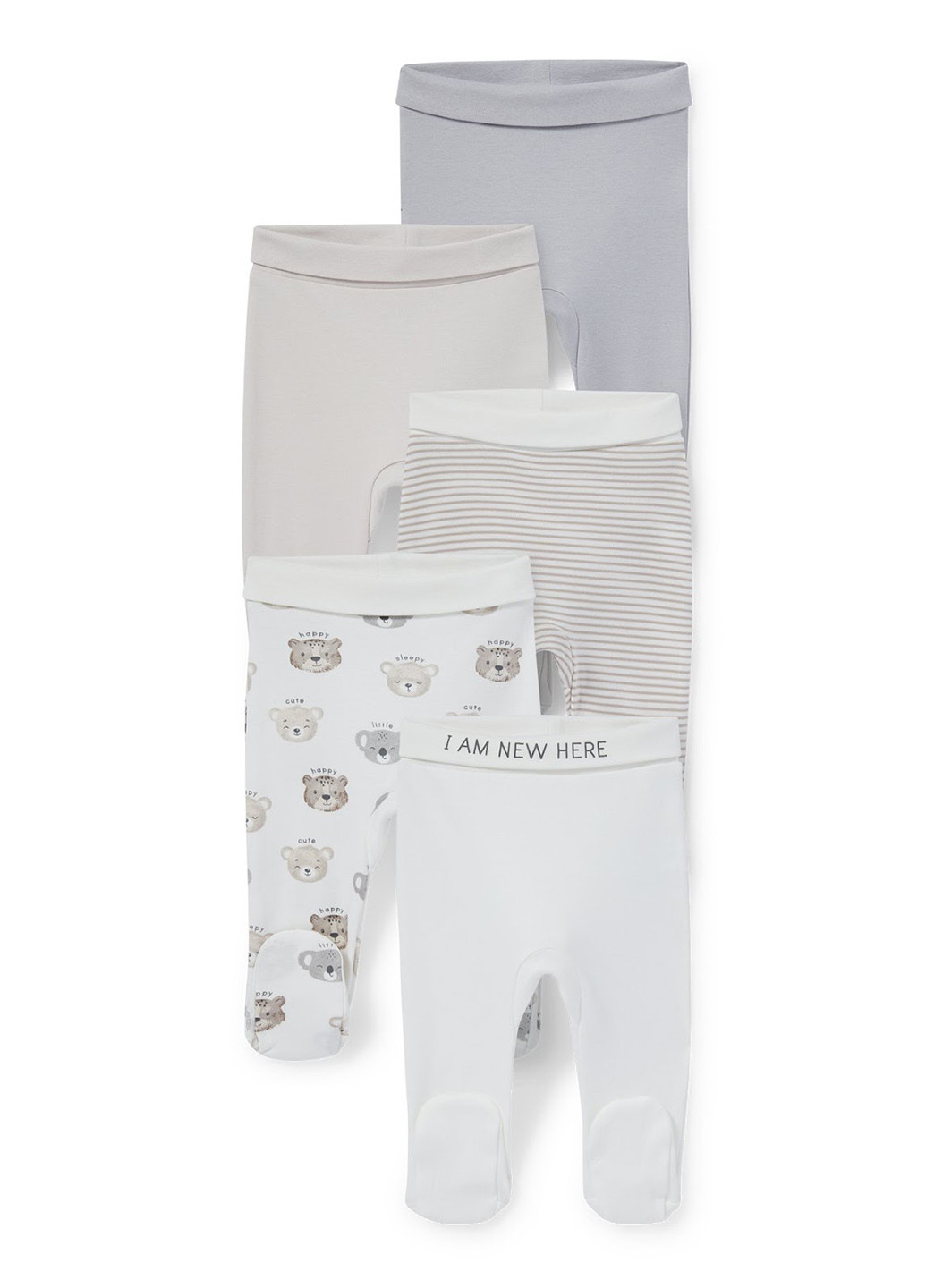 C&A повзунки (5 шт.) малюнок комбінований кежуал бавовна, трикотаж виробництво - Німеччина