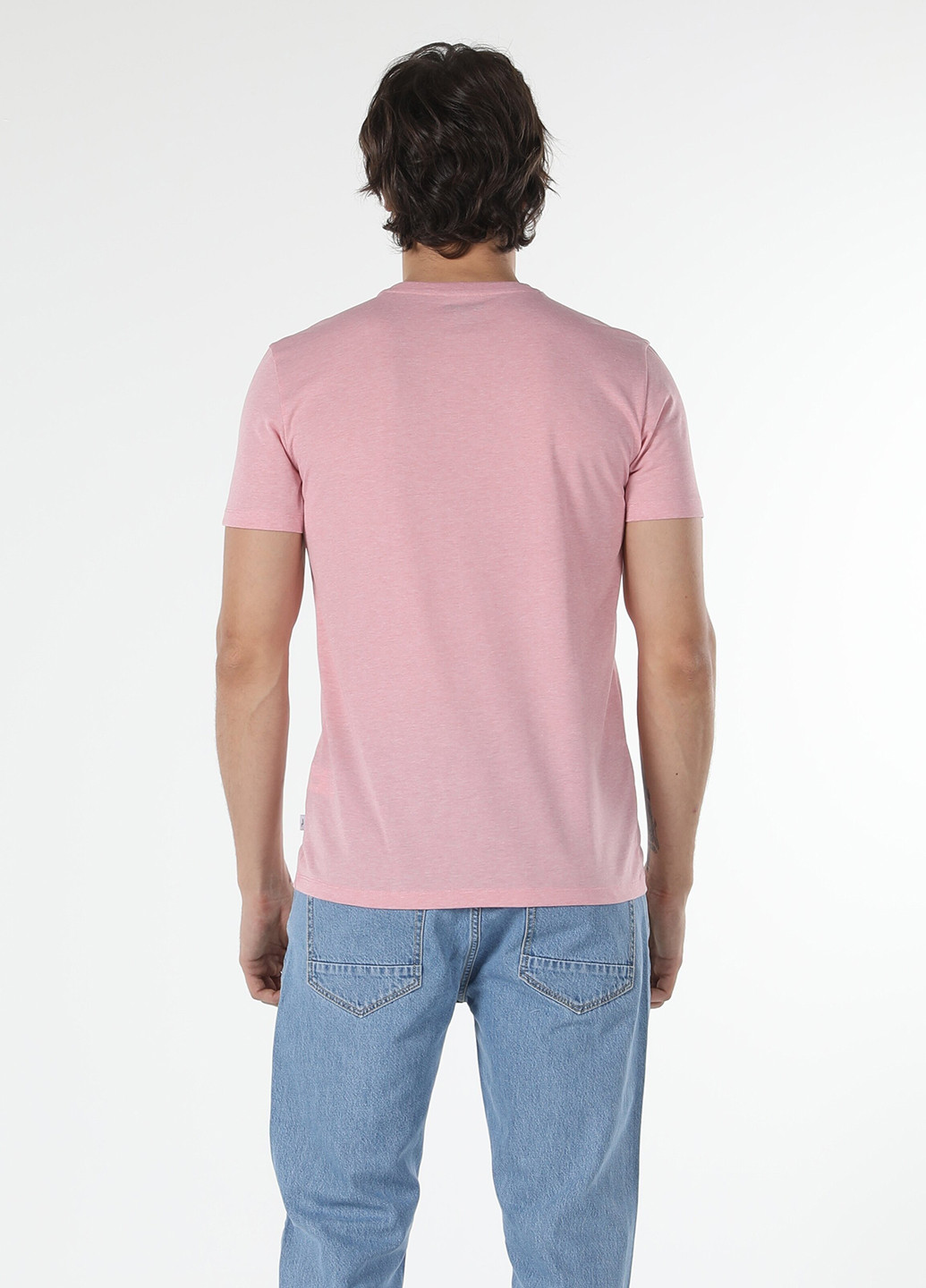 Темно-розовая футболка Colin's