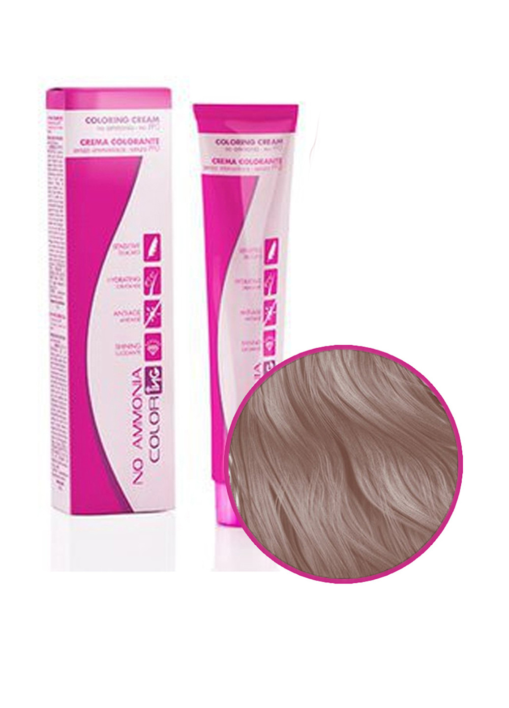 Крем-фарба для волосся Colouring Cream № 12.21 Ультра блонд фіолетово-попелястий, 100 мл ING Professional (184345657)
