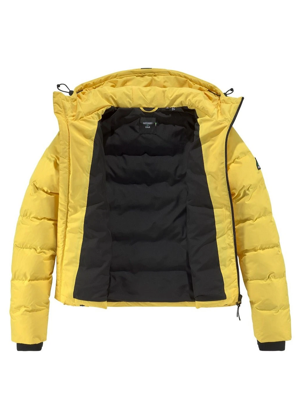 Жовта демісезонна куртка Superdry