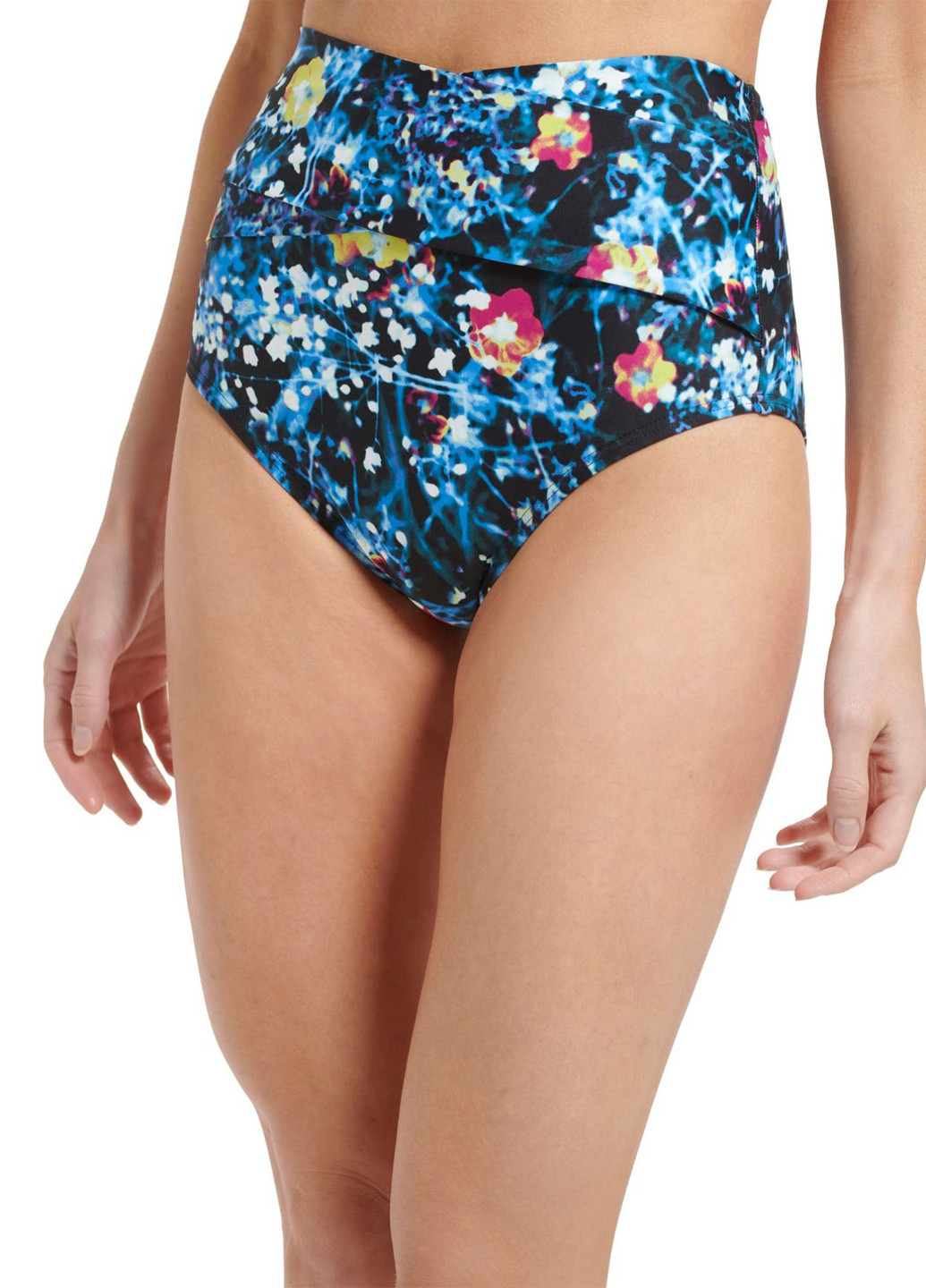 Цветные купальные трусики-плавки с цветочным принтом Calvin Klein