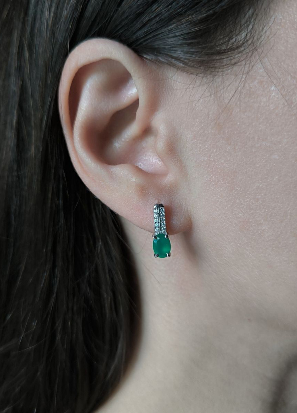 Сережки Silver Flame (369649011)