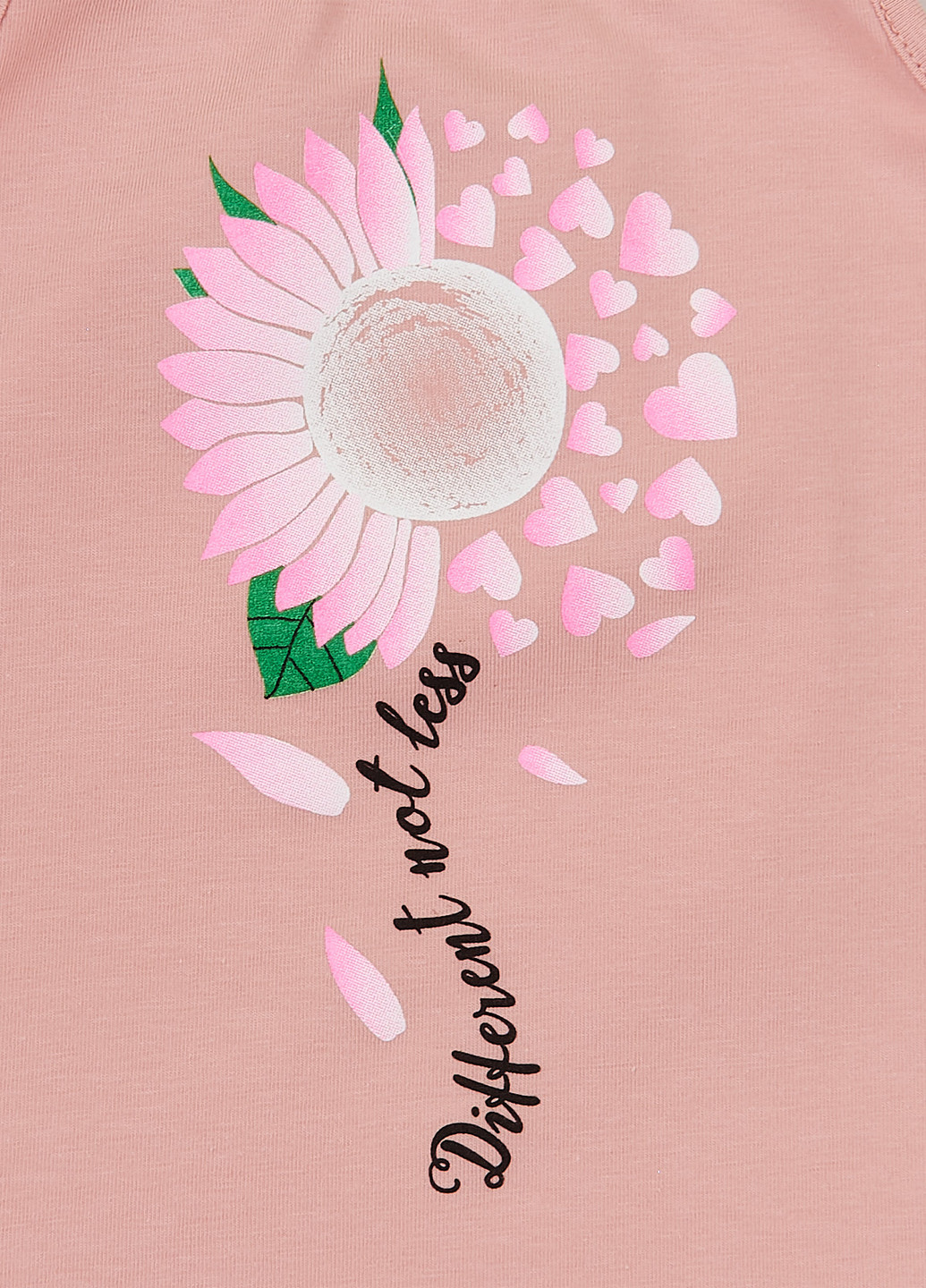 Светло-розовый летний комплект (туника, леггинсы) Ляля