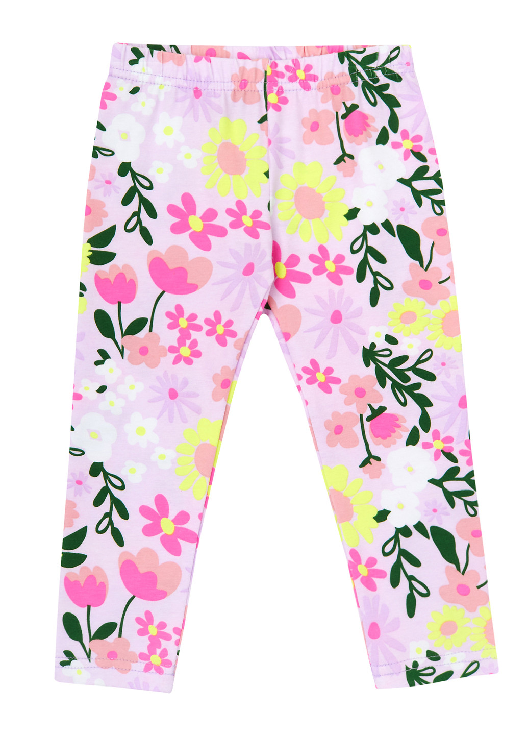 Светло-розовый летний комплект (туника, леггинсы) Ляля