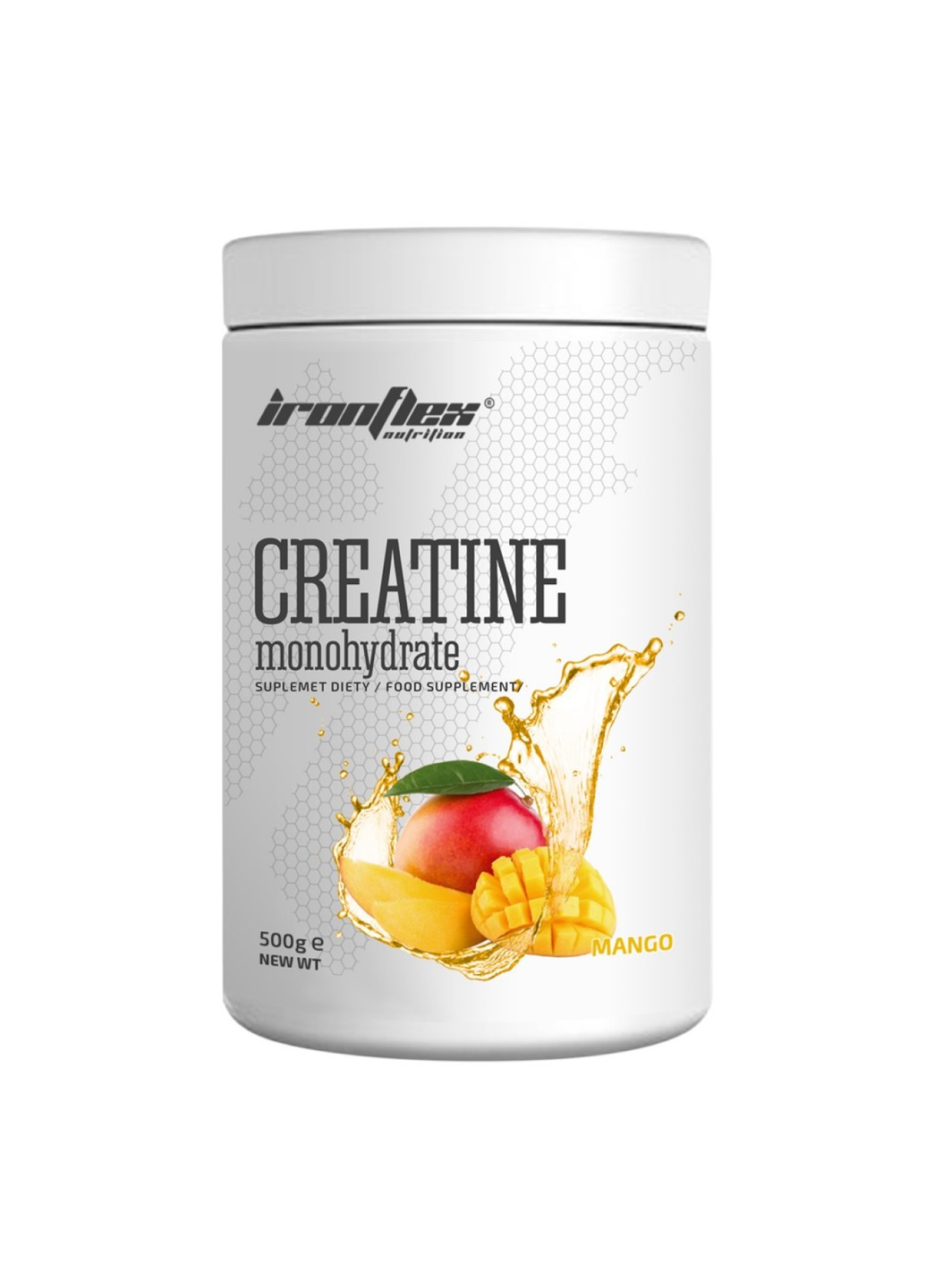 Креатин моногідрат Creatine monohydrate 500 грам Кавун Iron Flex (255279489)