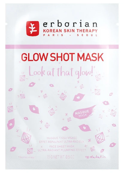 Тканинна маска для обличчя Glow Shot Mask Erborian (250116451)