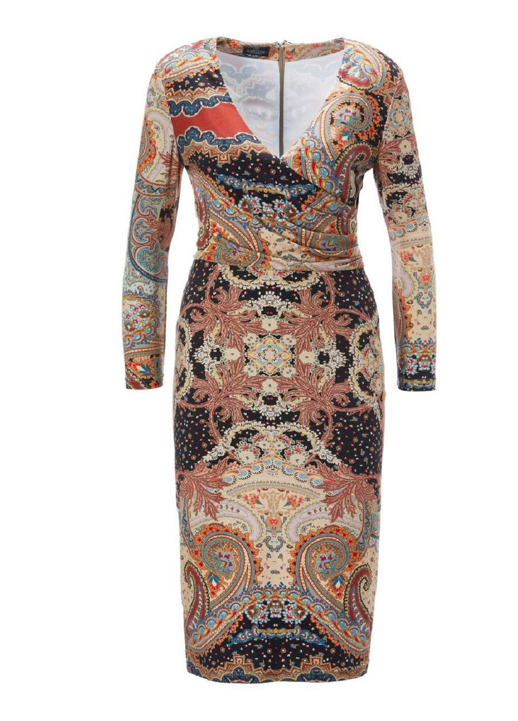 Комбінована ділова сукня Madeleine турецькі огірки