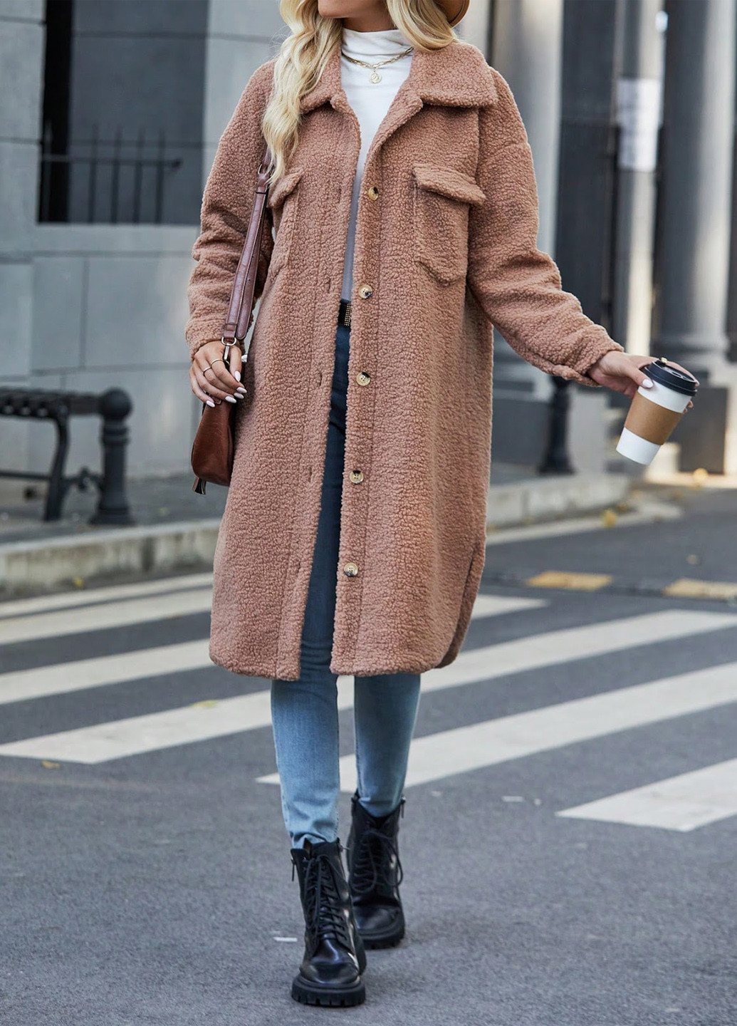 Куртка-рубашка SHEIN (329533214)