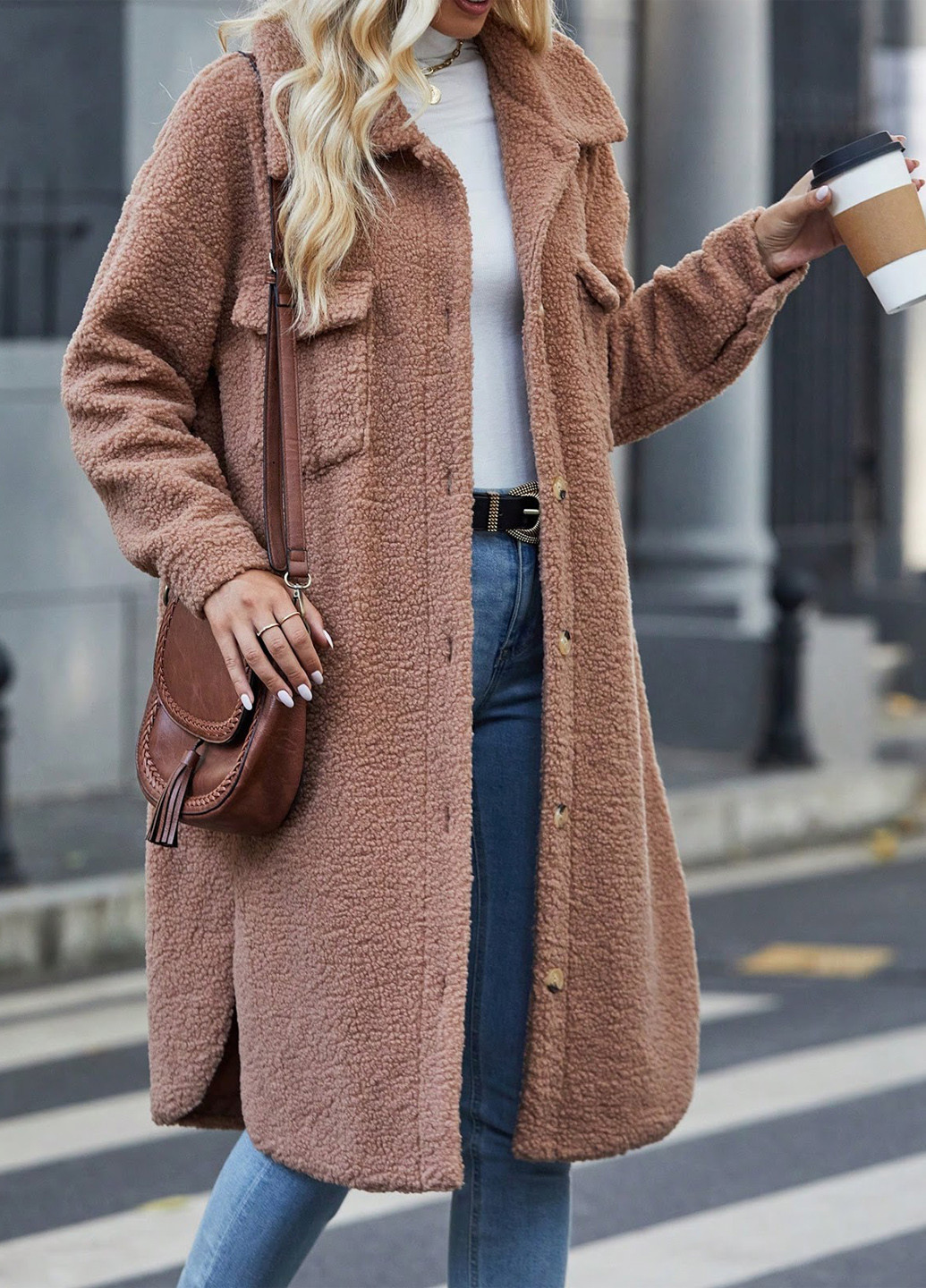 Куртка-рубашка SHEIN (329533214)