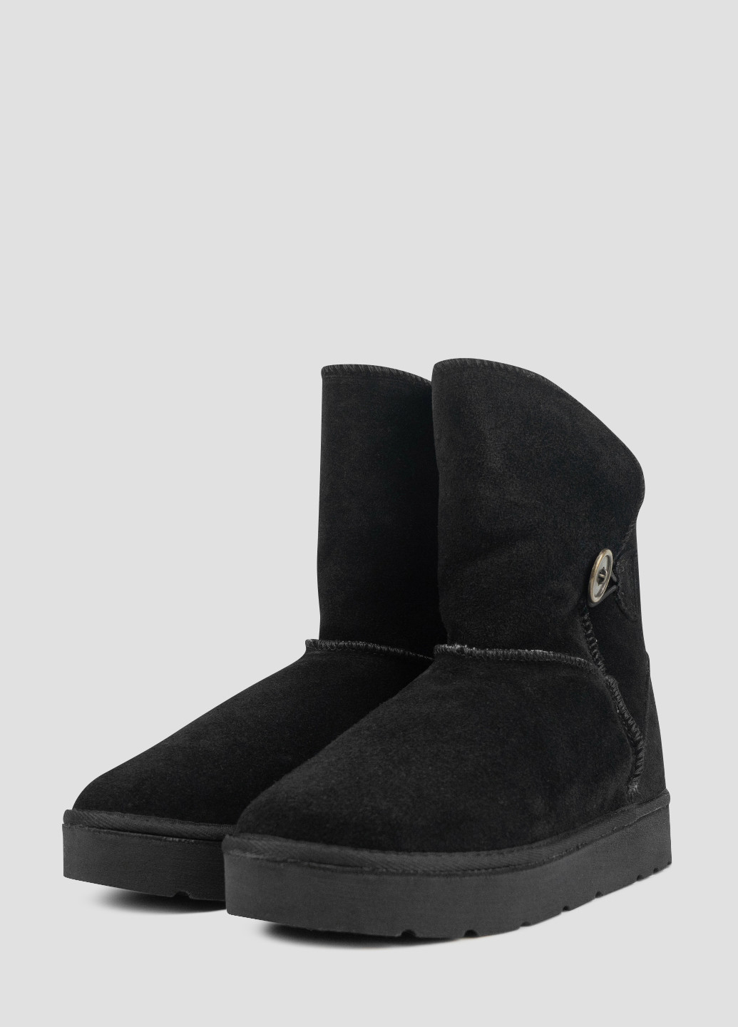 Черные зимние полусапоги Inblu