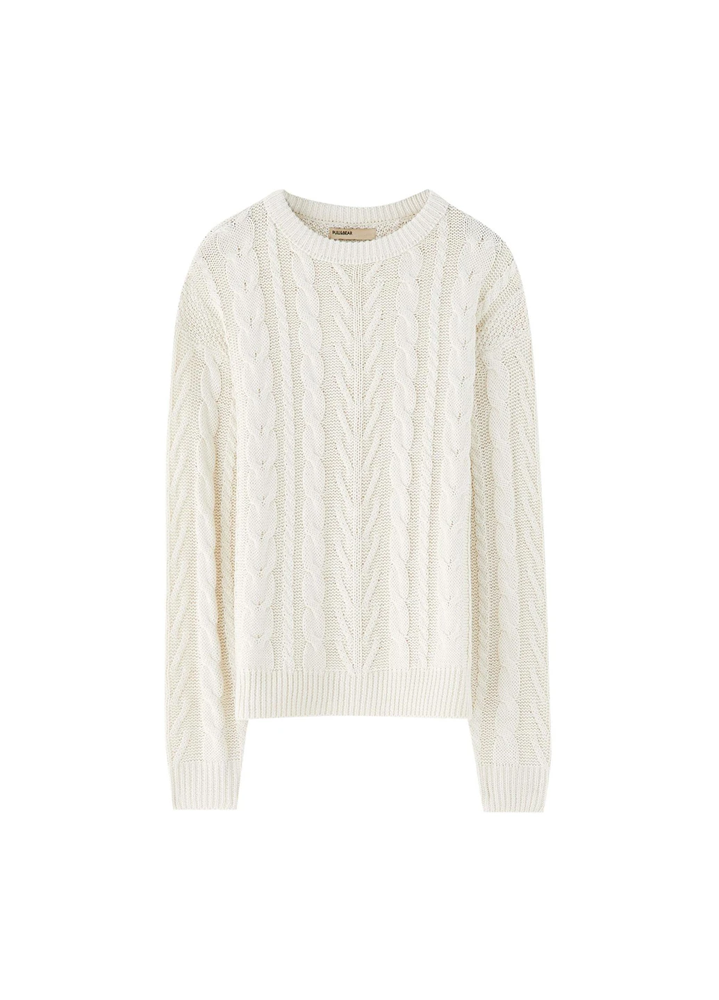 Молочный демисезонный джемпер джемпер Pull & Bear