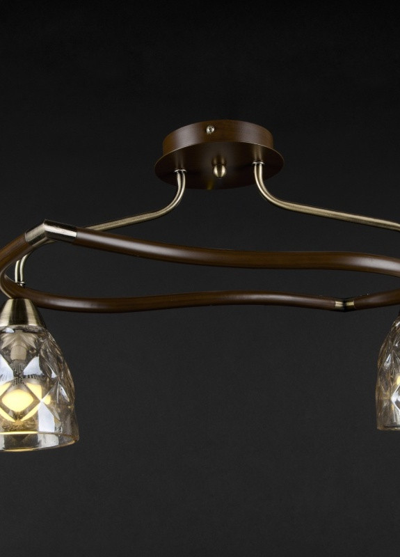 Люстра для коридора стельова LK-518S/2 E14 Brille (253887121)