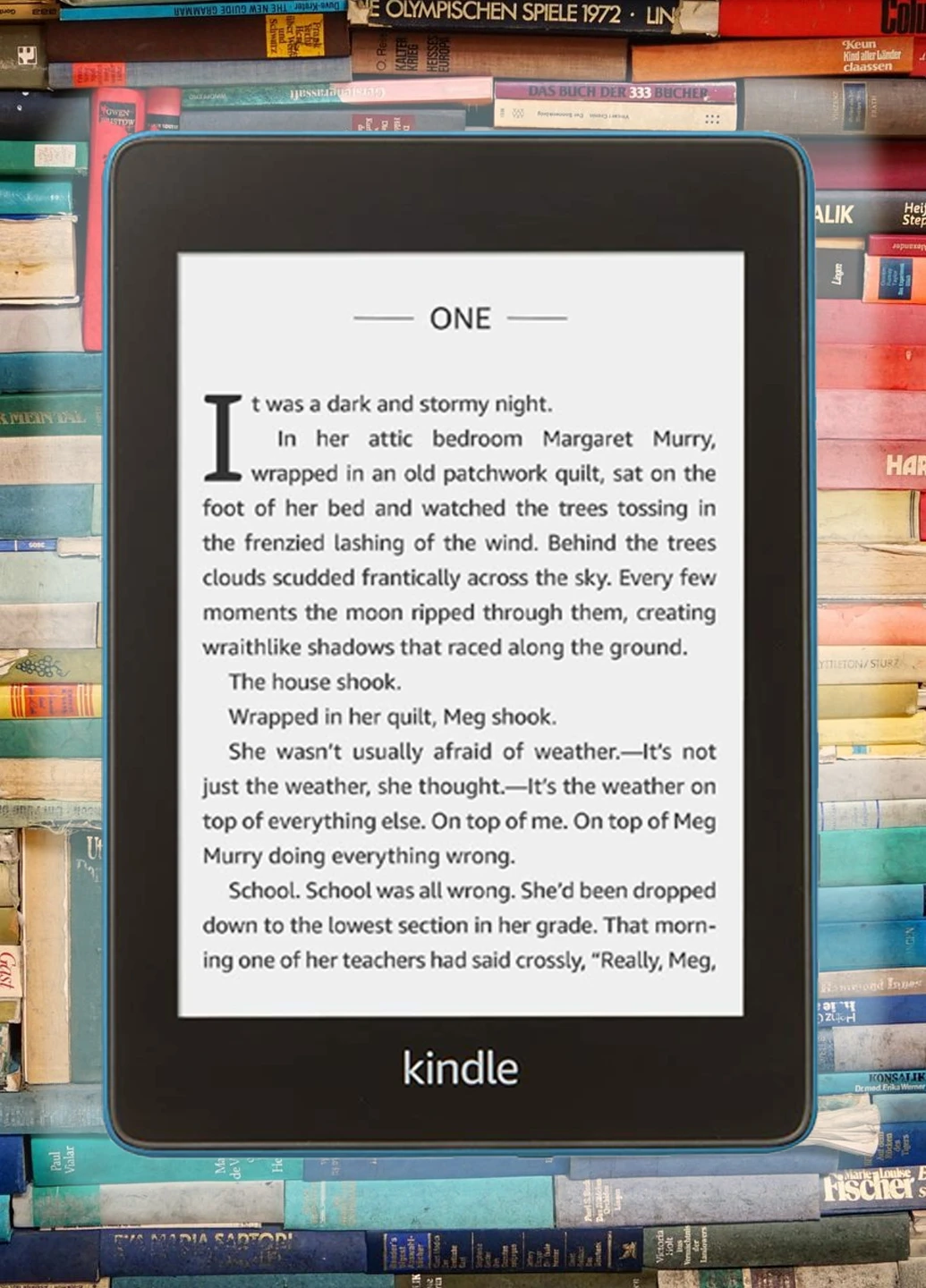 Электронная книга Kindle Paperwhite 10th Gen. 8GB Twilight Blue (Certified Refurbished) Amazon (237987977)