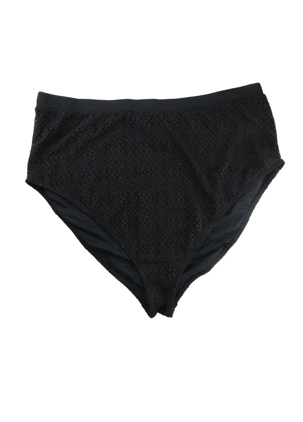Черные купальные трусики-плавки однотонные Boohoo