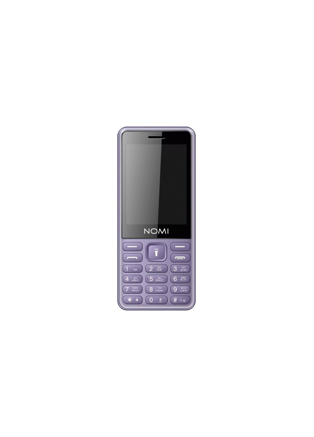 Мобильный телефон Nomi i2840 lavender (253507634) ? Купить в  интернет-магазине Каста ? Киев, Одесса, Харьков ? Доставка по всей Украине!  (#253507634)
