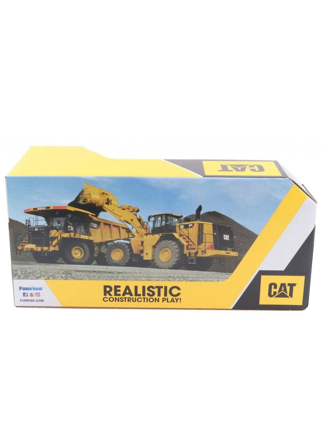 Спецтехніка CAT Будівельна бригада Бульдозер 25 см (82022F) Funrise (254081585)