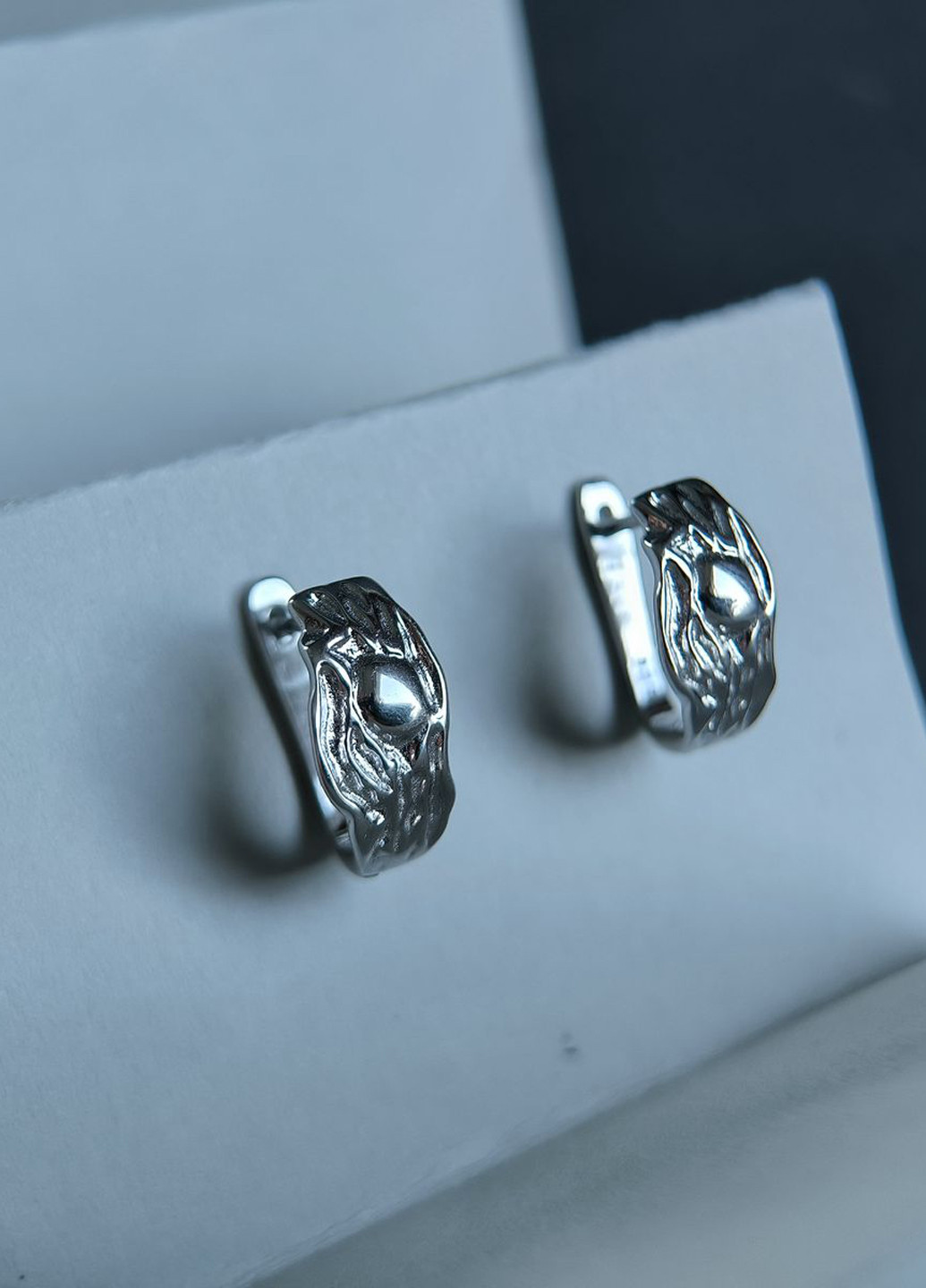 Сережки Silver Flame (350941249)