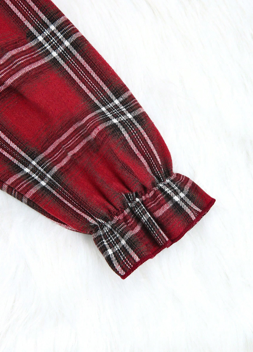 Червона всесезон піжама (лонгслів, штани) лонгслів + брюки SHEIN