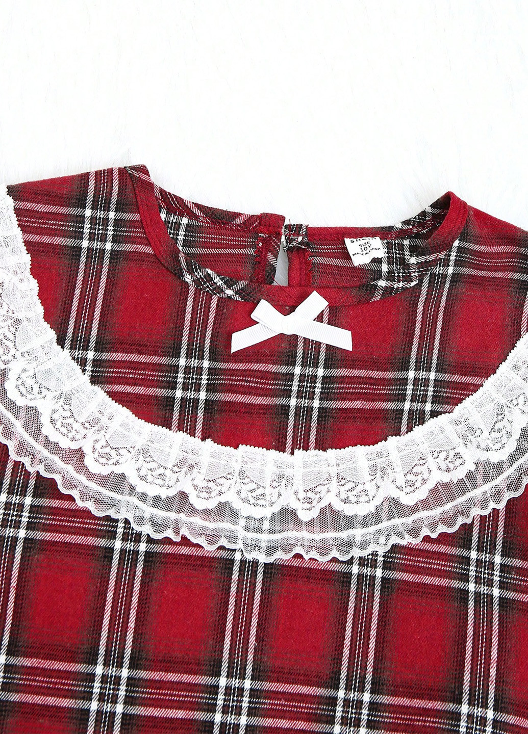 Червона всесезон піжама (лонгслів, штани) лонгслів + брюки SHEIN