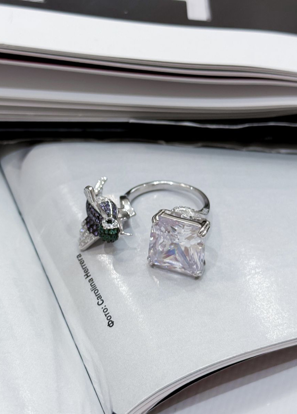 Кольцо Silver Flame (307258206)