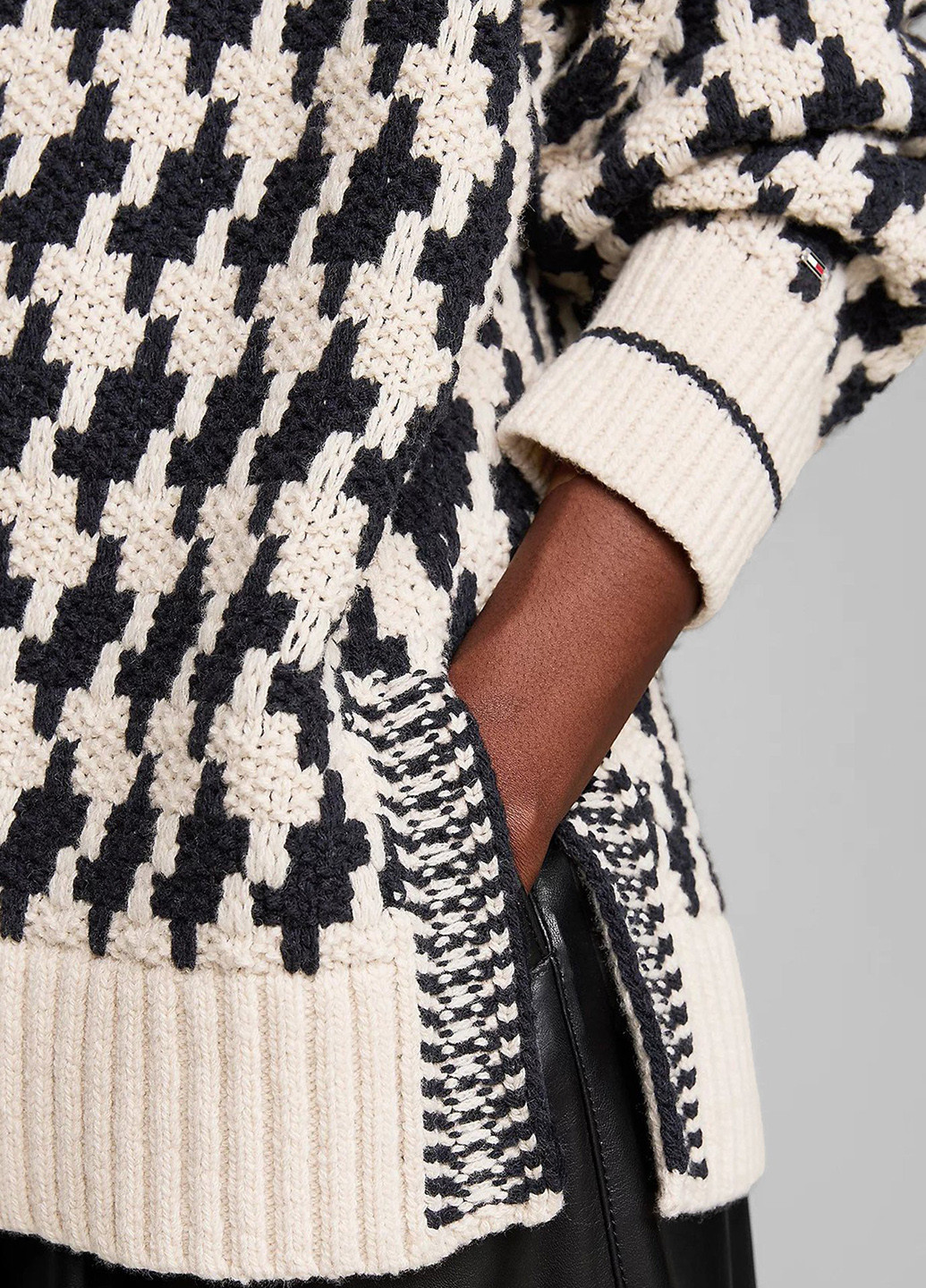 Комбінований зимовий светр Tommy Hilfiger