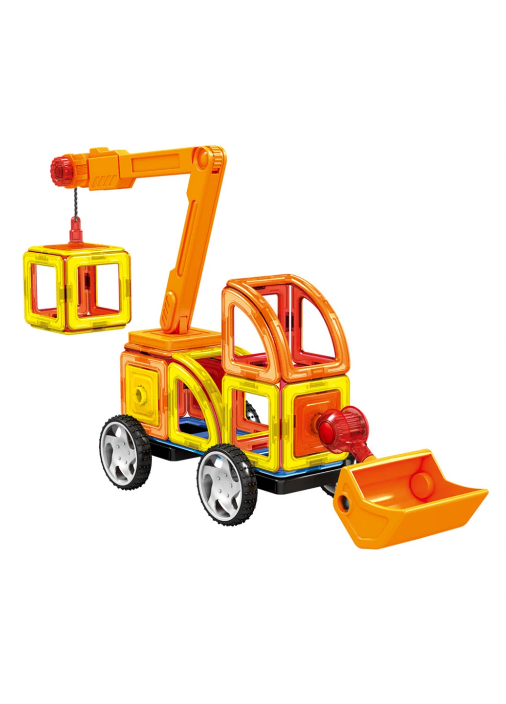 Конструктор магнітний 87 дет. Limo Toy (219905136)