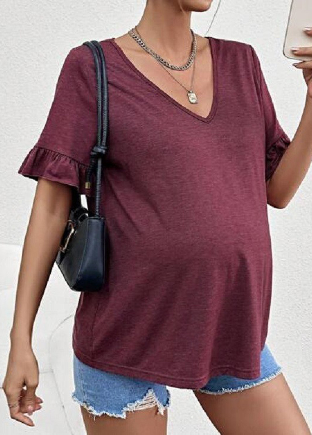 Футболка для беременных SHEIN - (325923384)