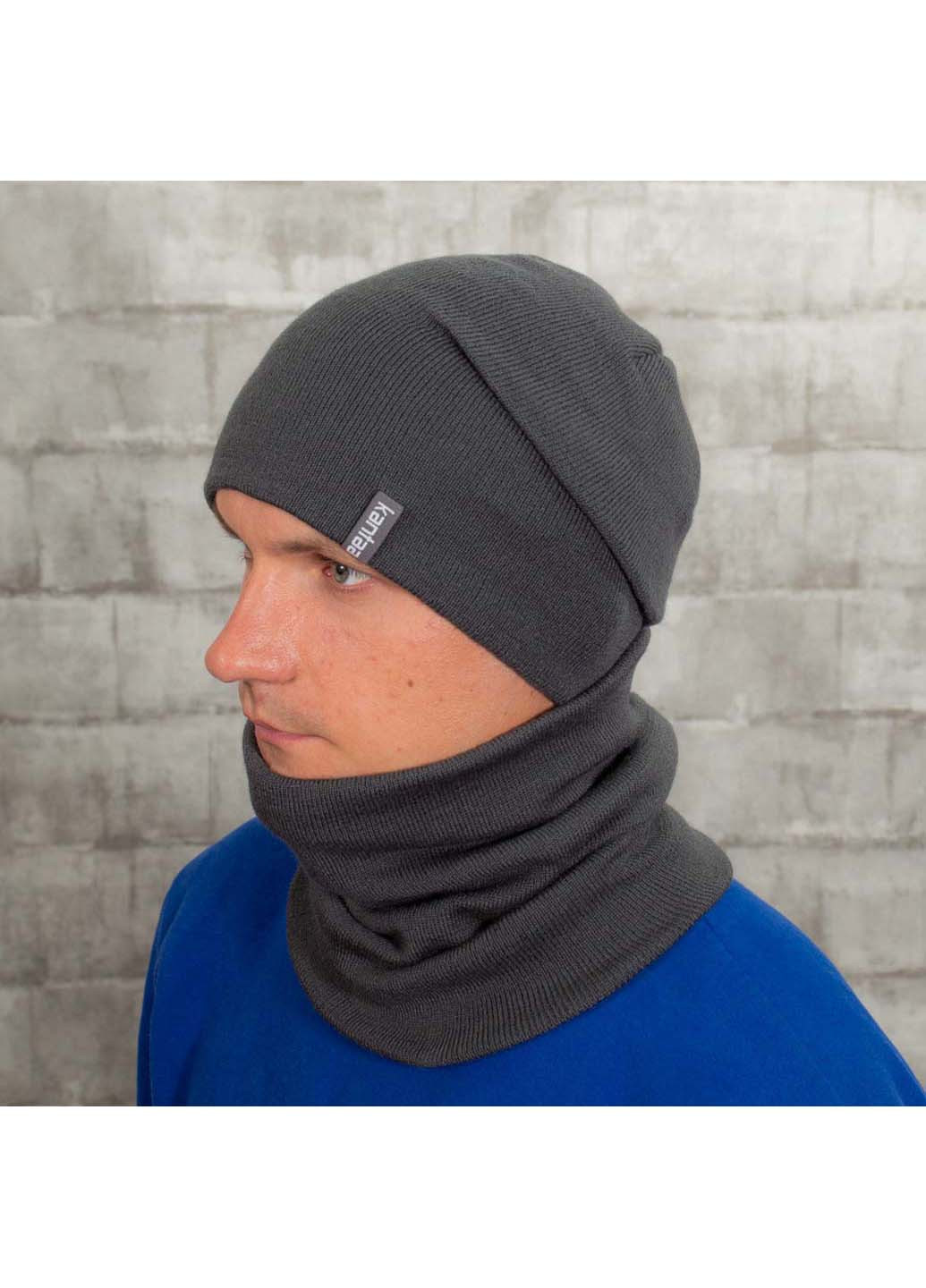 Комплект: шапка, снуд Luxyart (246827566)