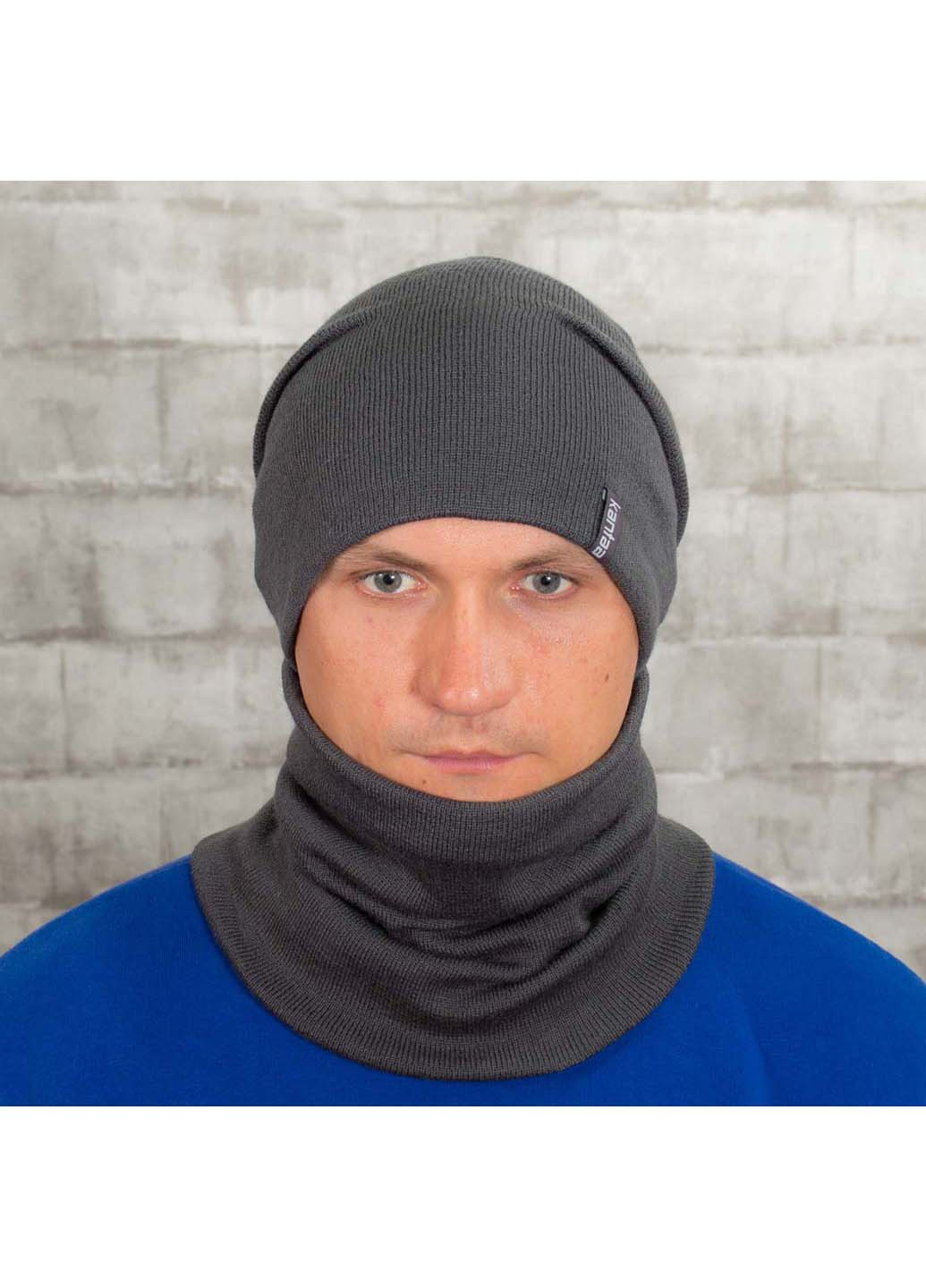 Комплект: шапка, снуд Luxyart (246827566)