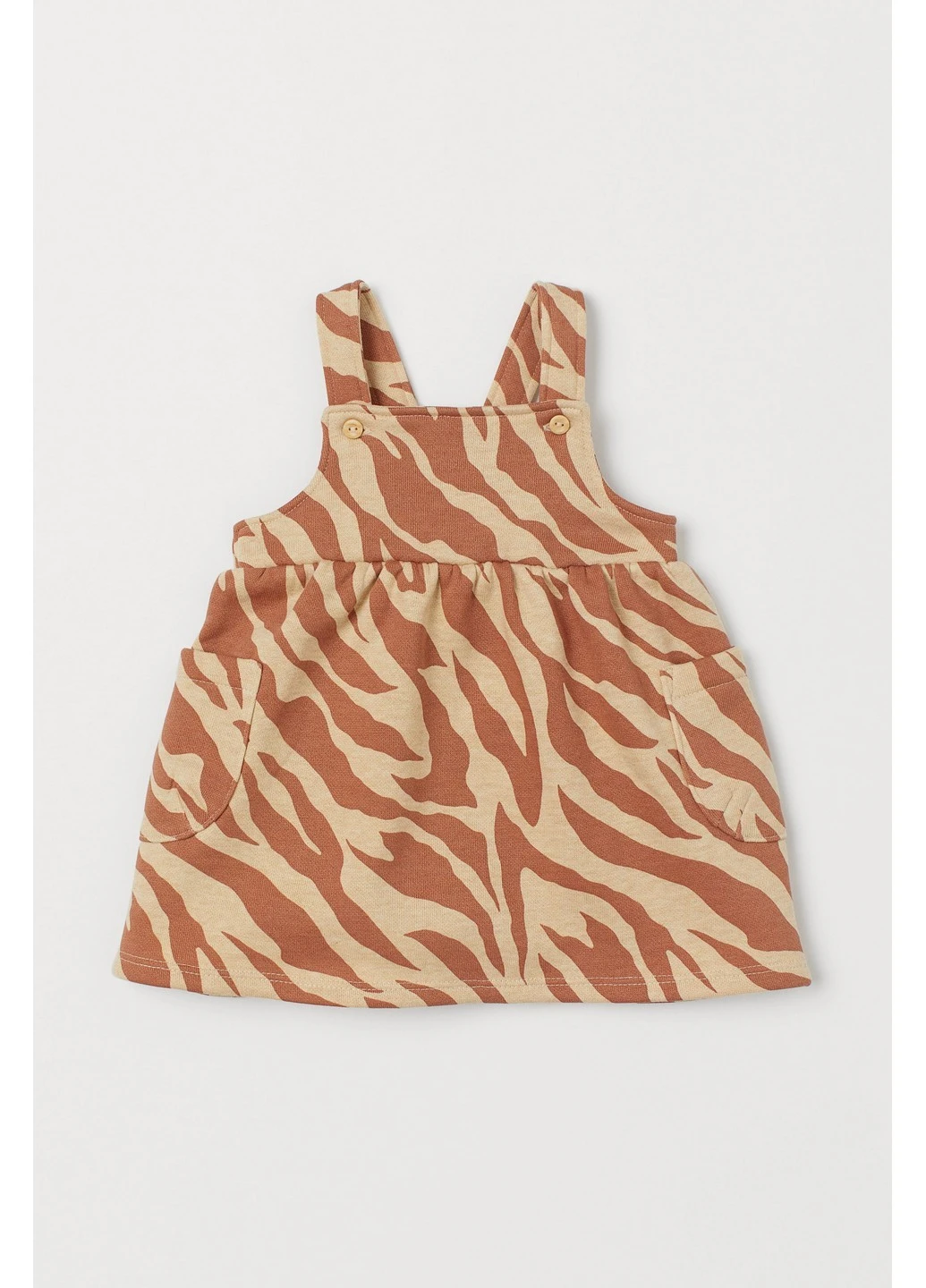 Коричневое платье H&M (251786661)