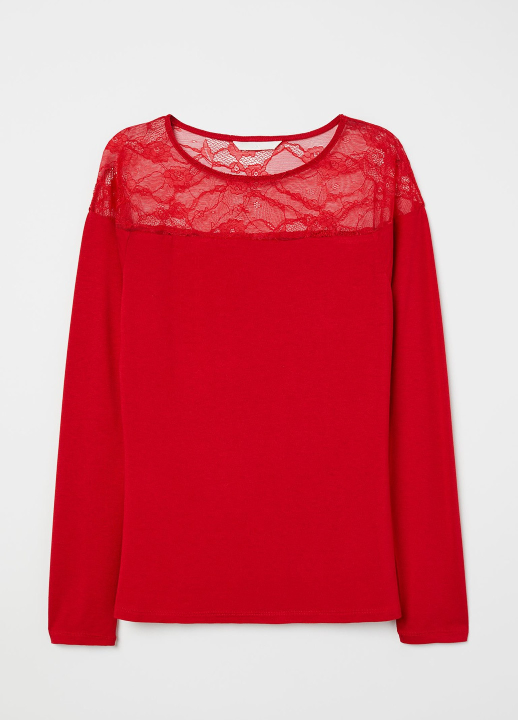 Лонгслив с кружевом H&M (252429376)