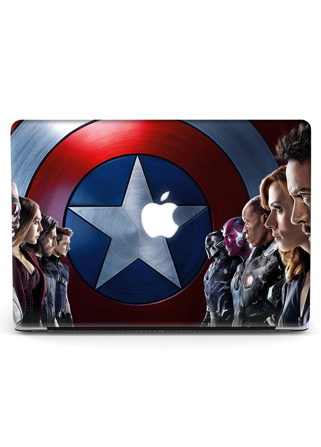 Чохол пластиковий для Apple MacBook Air 13 A1932 / A2179 / A2337 Марвел (Marvel) (9656-1720) MobiPrint (218525104)