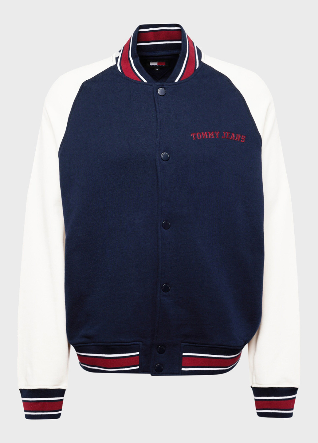 Бомбер Tommy Jeans бейсбольний на кнопках (315060163)