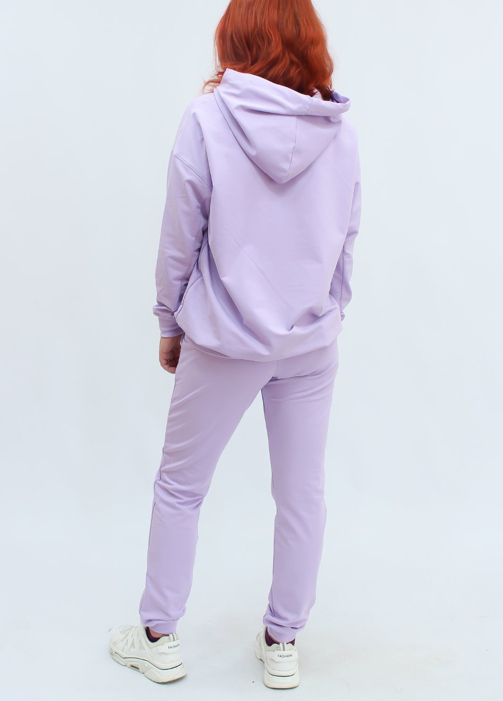 Стильний костюм (худі, штани) демісезонний 1570 Лавандовий Ballet Grace (220980530)