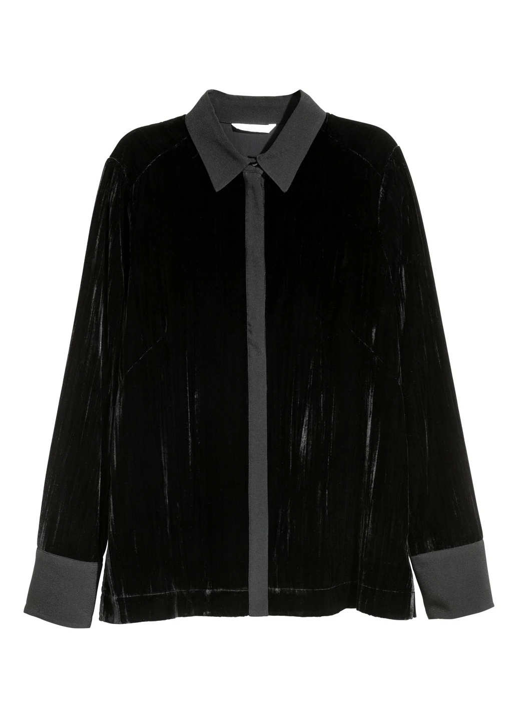 Чёрная блуза H&M
