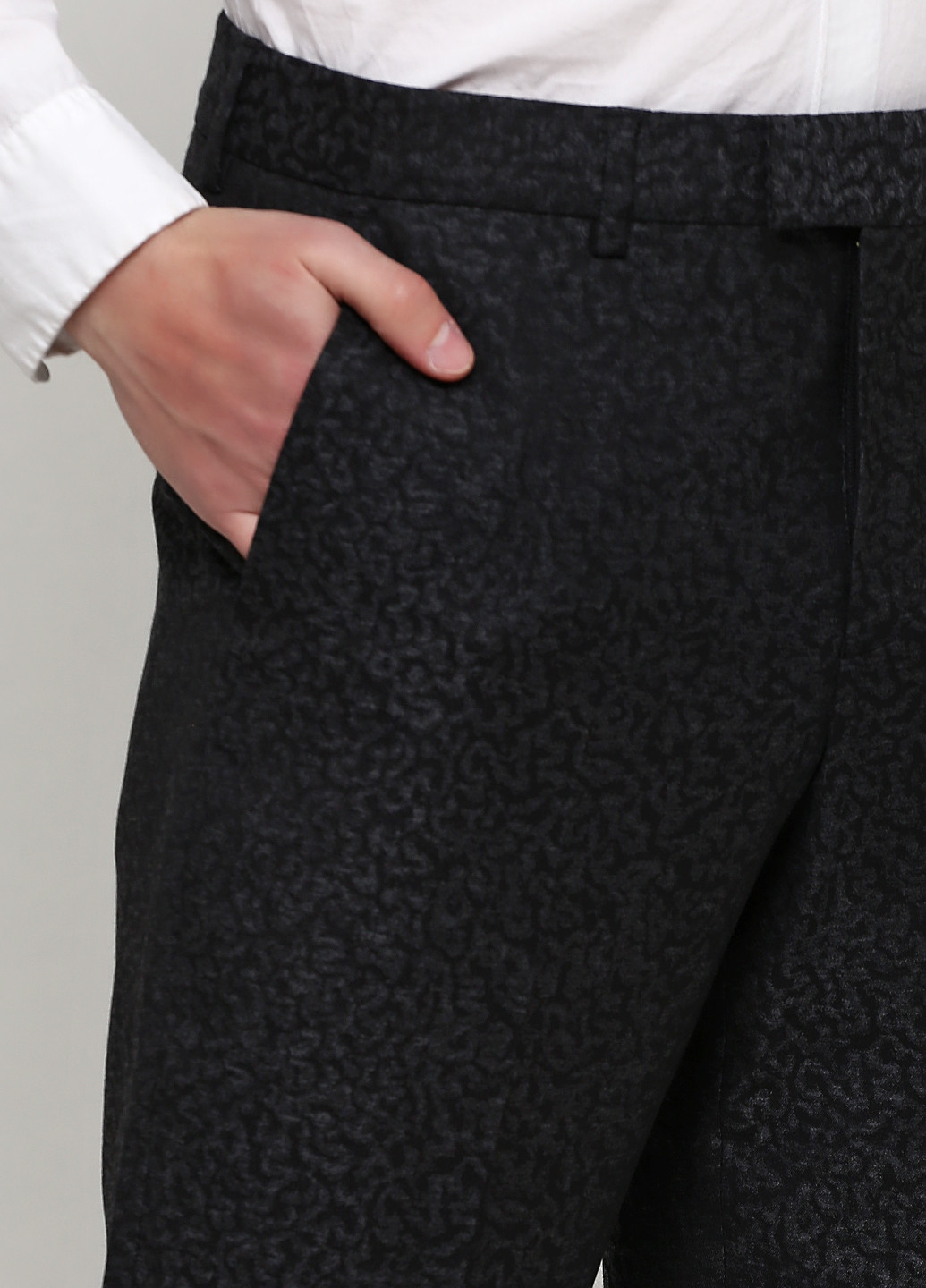 Черные кэжуал демисезонные классические брюки Emporio Armani