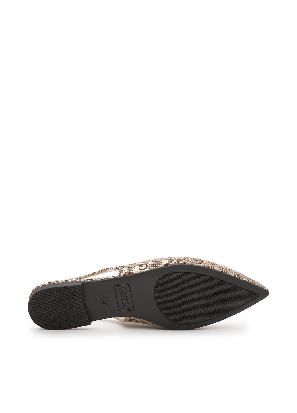 Guess Туфли слингбеки коричневый з текстиль, сша — демисезон (330382625)