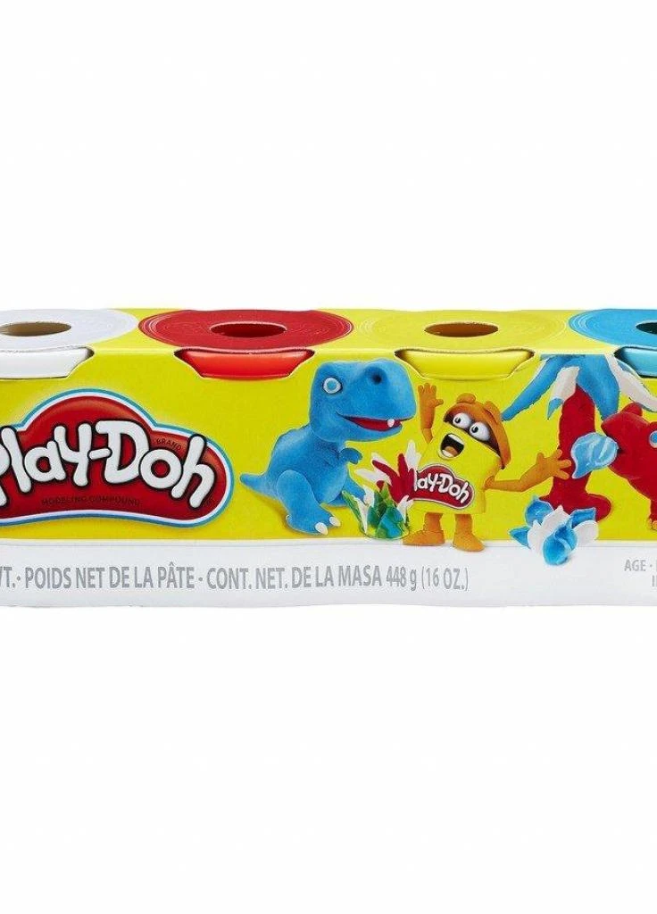 Набор для творчества Play-Doh Набор из 4 баночек (B5517_B6508) Hasbro (202374506)