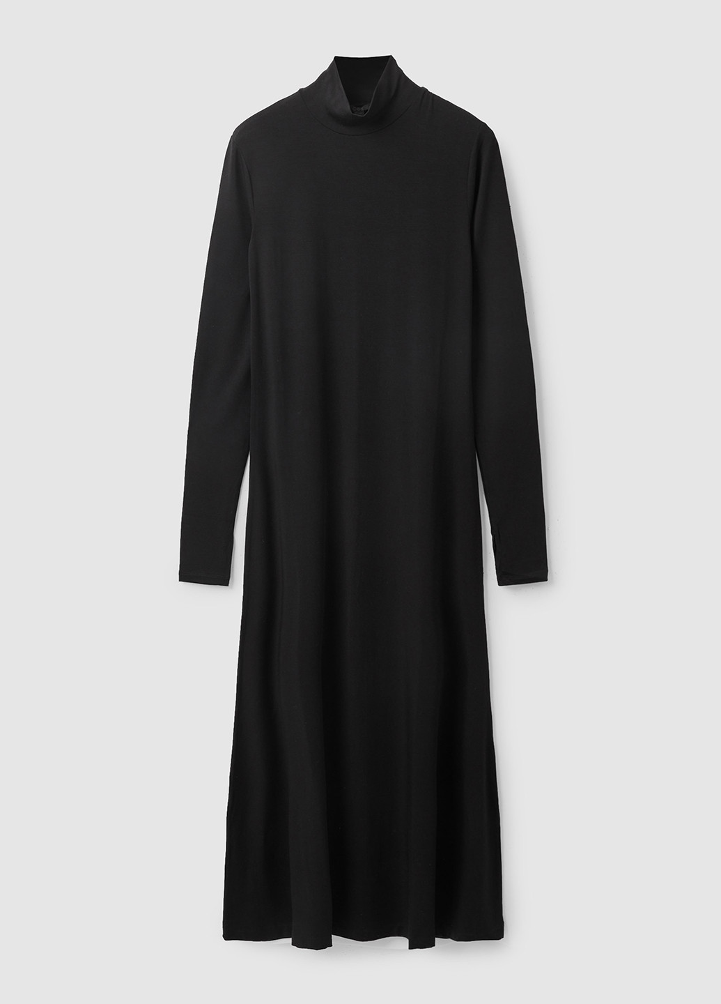 Черное кэжуал платье платье-водолазка Cos однотонное