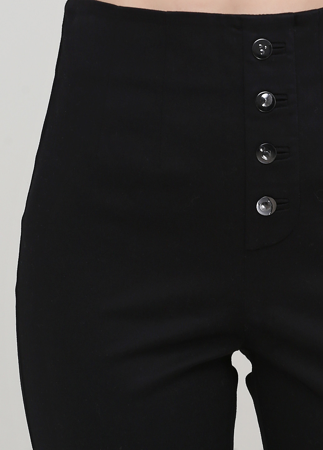 Черные кэжуал демисезонные зауженные брюки Vero Moda
