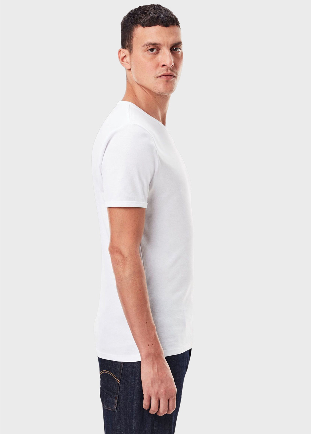 Біла футболка G-Star Raw