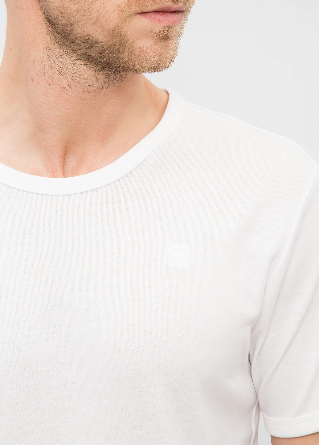 Біла футболка G-Star Raw