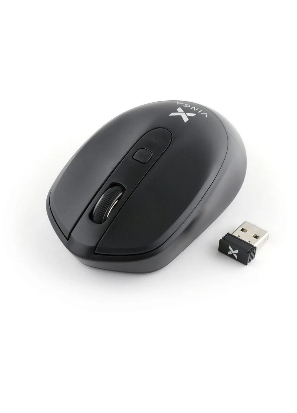Мышка MSW-908 Silent Click black Vinga (252632580)