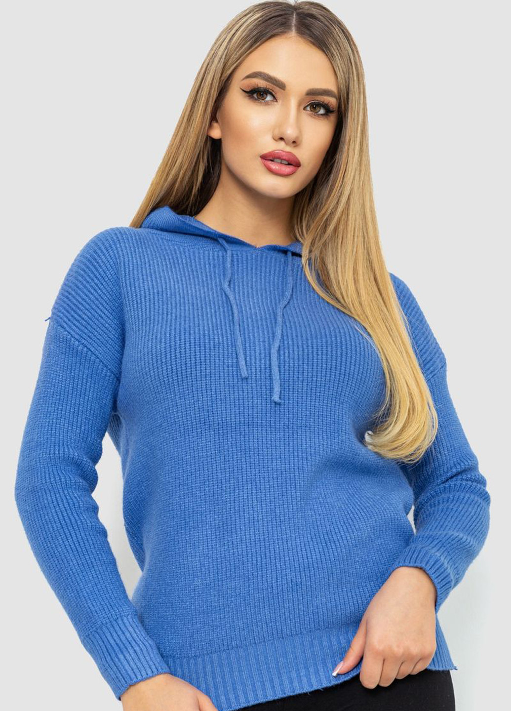 Світло-синій демісезонний светр Ager