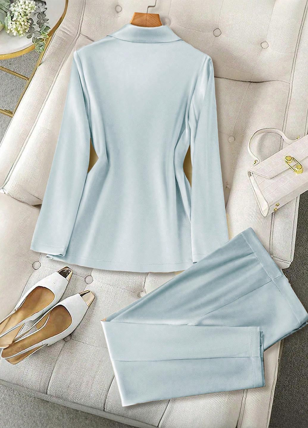 Костюм (жакет, брюки) SHEIN (346914537)